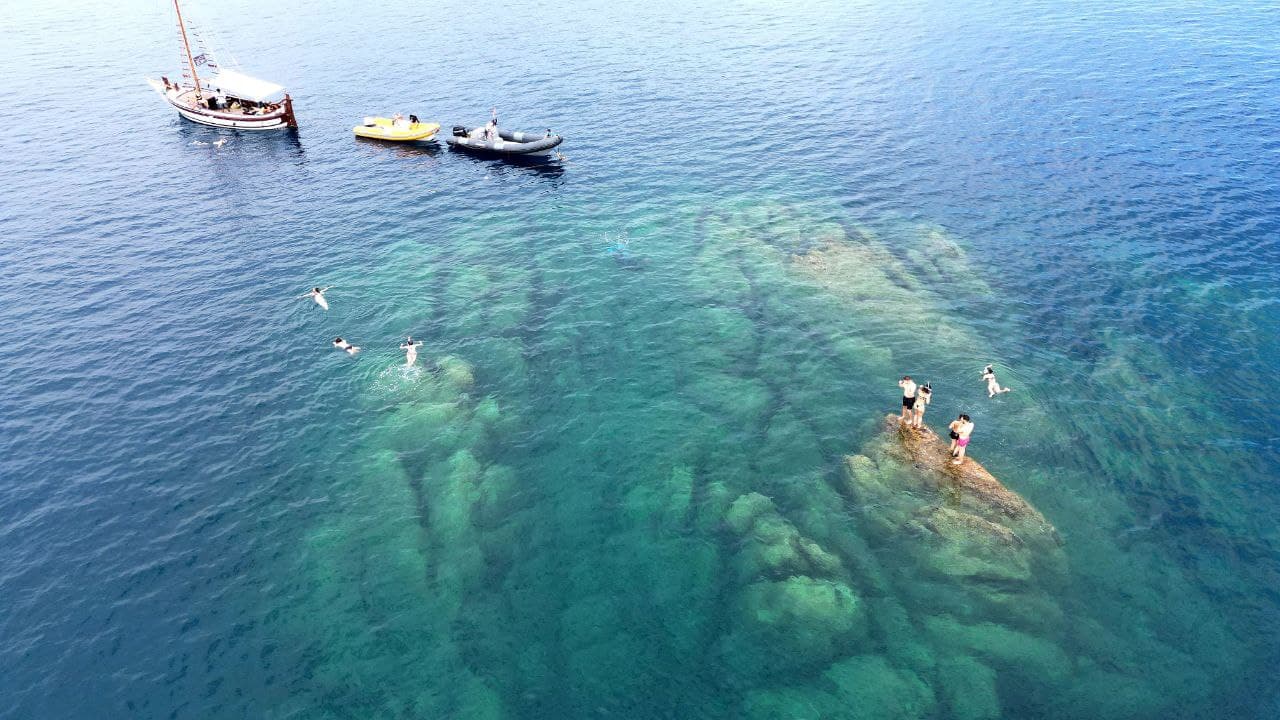 Una sosta in paradiso [Scoglio della Formica]